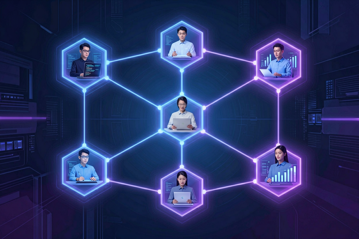 我用 6 个 AI Bot 搭了一个虚拟团队——Hermes 多 Bot 编排实战