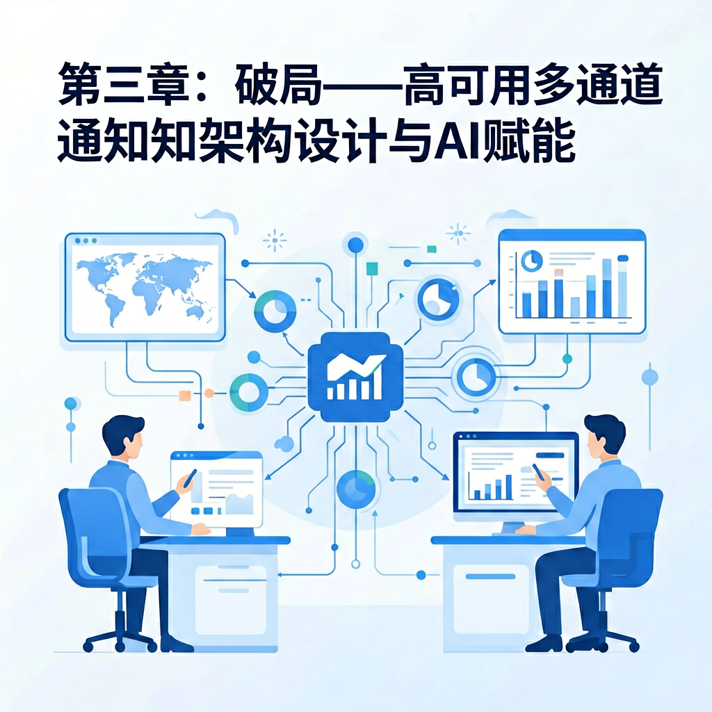 第三章：破局——高可用多通道通知架构设计与AI赋能